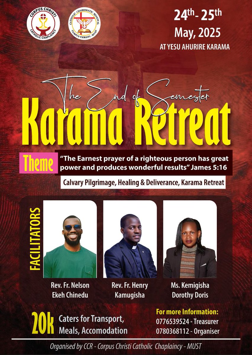 Up next is this special opportunity for all of us. Kindly don't miss the rewards God has prepared for us in this great retreat.