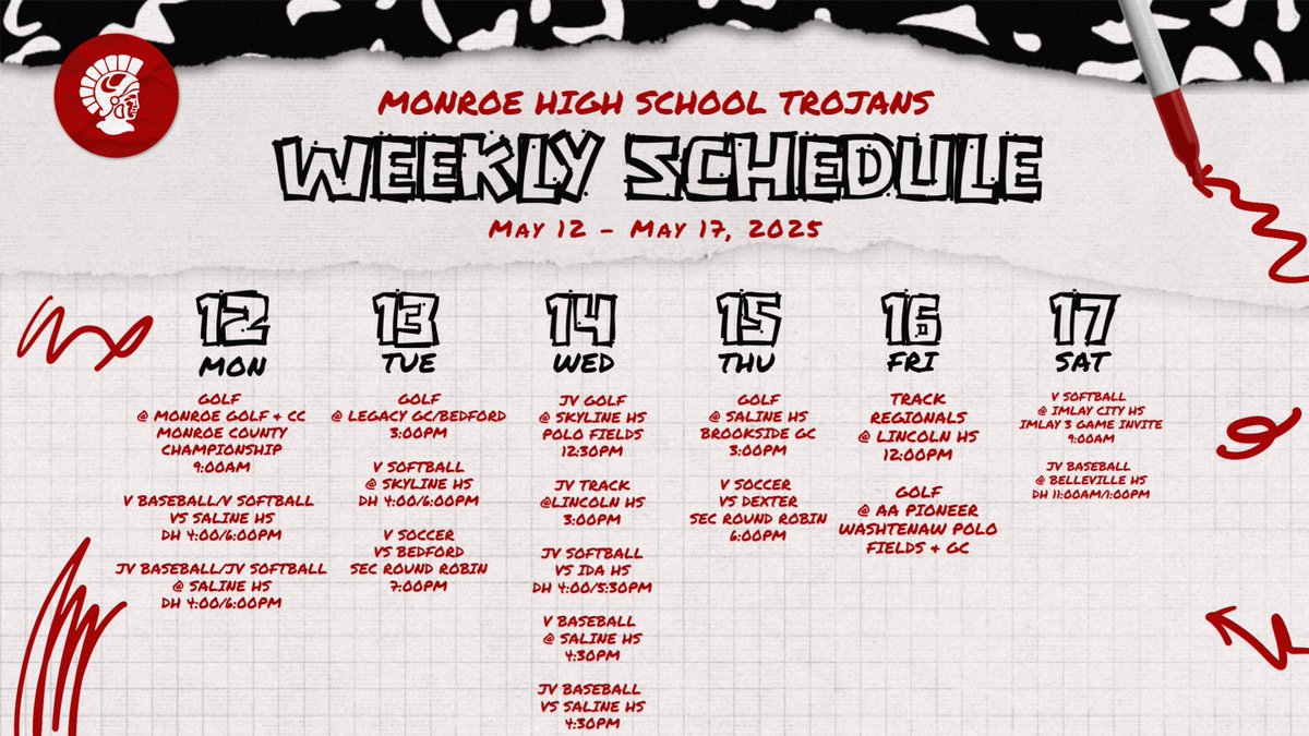 Monroe Trojans (@mhs_trojans) on Twitter photo 