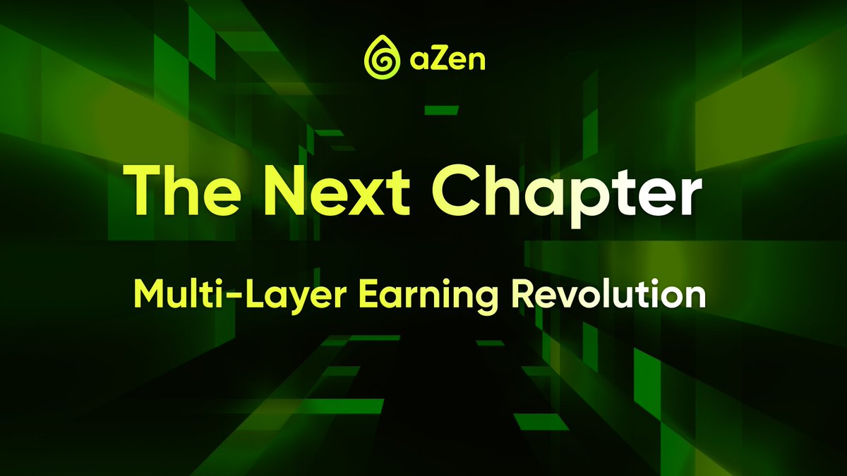 azen_protocol's tweet image. 🎯Beyond TGE: Unlocking the Multi-Layer Earning Revolution
TGE is just the beginning. aZen is building the next evolution of community earning:A multi-layer earning ecosystem powered by AI, DePIN, SocialFi, and DeFAI.
⬇️Let’s break it down:
🔥ZenHive Mining
-Contribute…