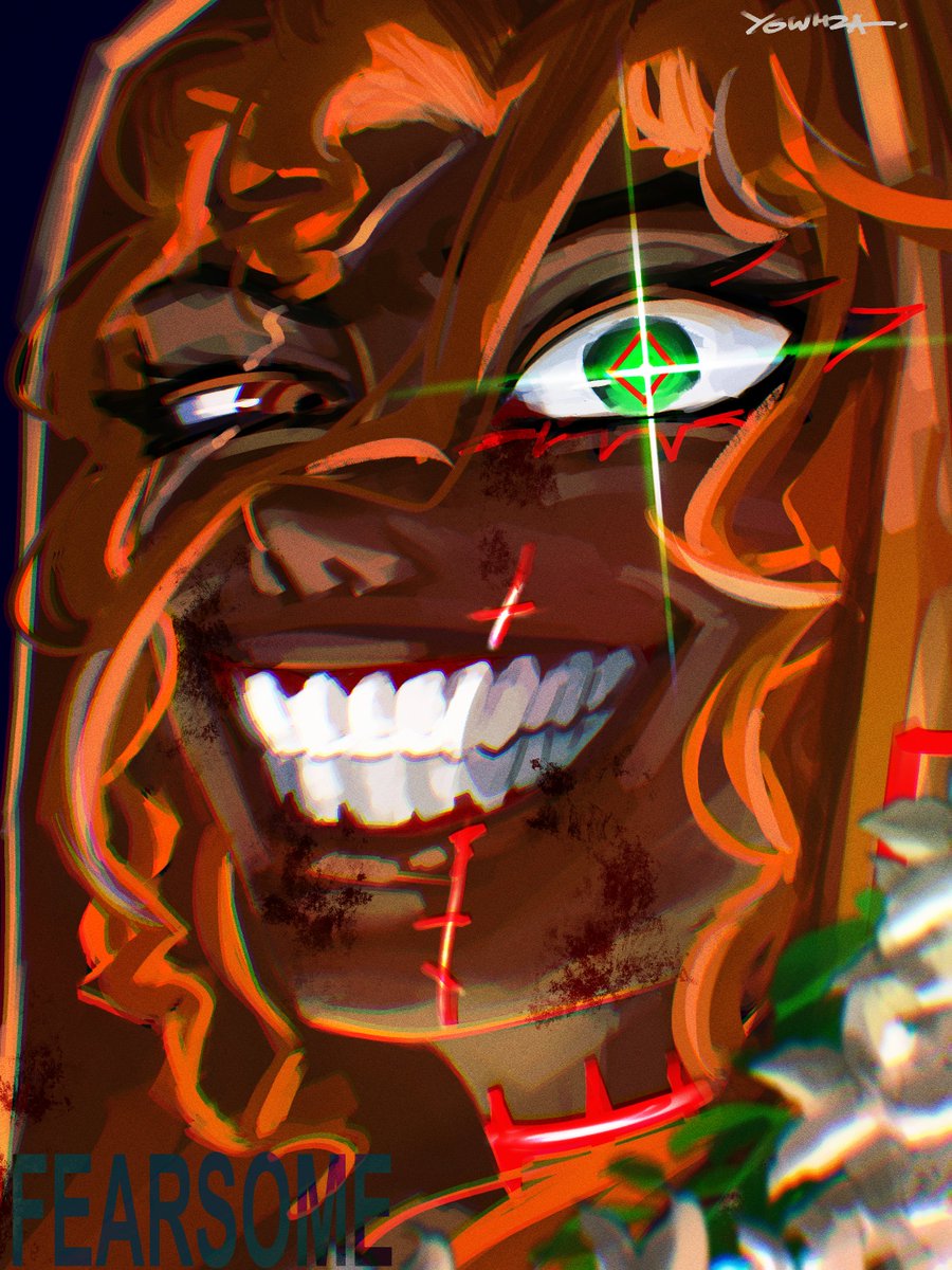 The Monster wearing her face.
Fearsome Fate awaits.
#horseracetests