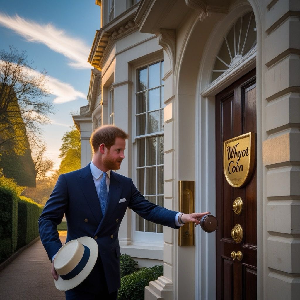 WhyNotEcosystem's tweet image. Whynotfamily welcomes Prince Harry #whynotcoin