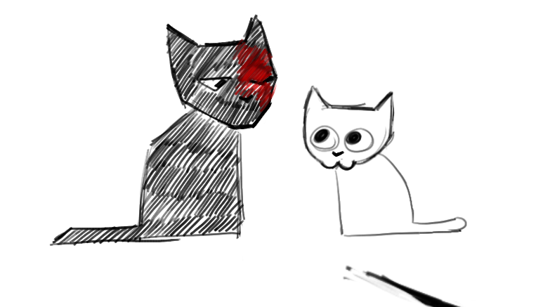 Ararassas's tweet photo. Meow

#kane #enadreambbq #enashepherd https://t.co/VvORagjtCh