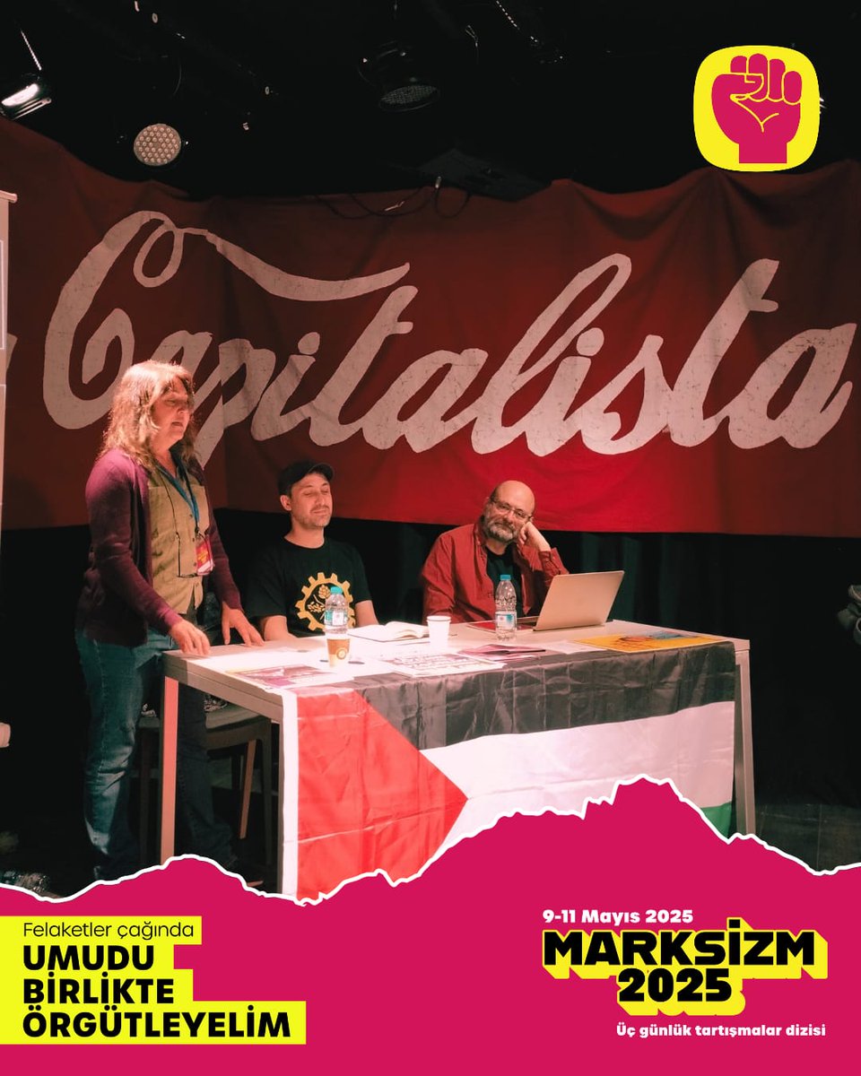 #Marksizm2025'e "Yapay Zeka: İşçi sınıfının sonu mu?" toplantımızla devam ediyoruz.