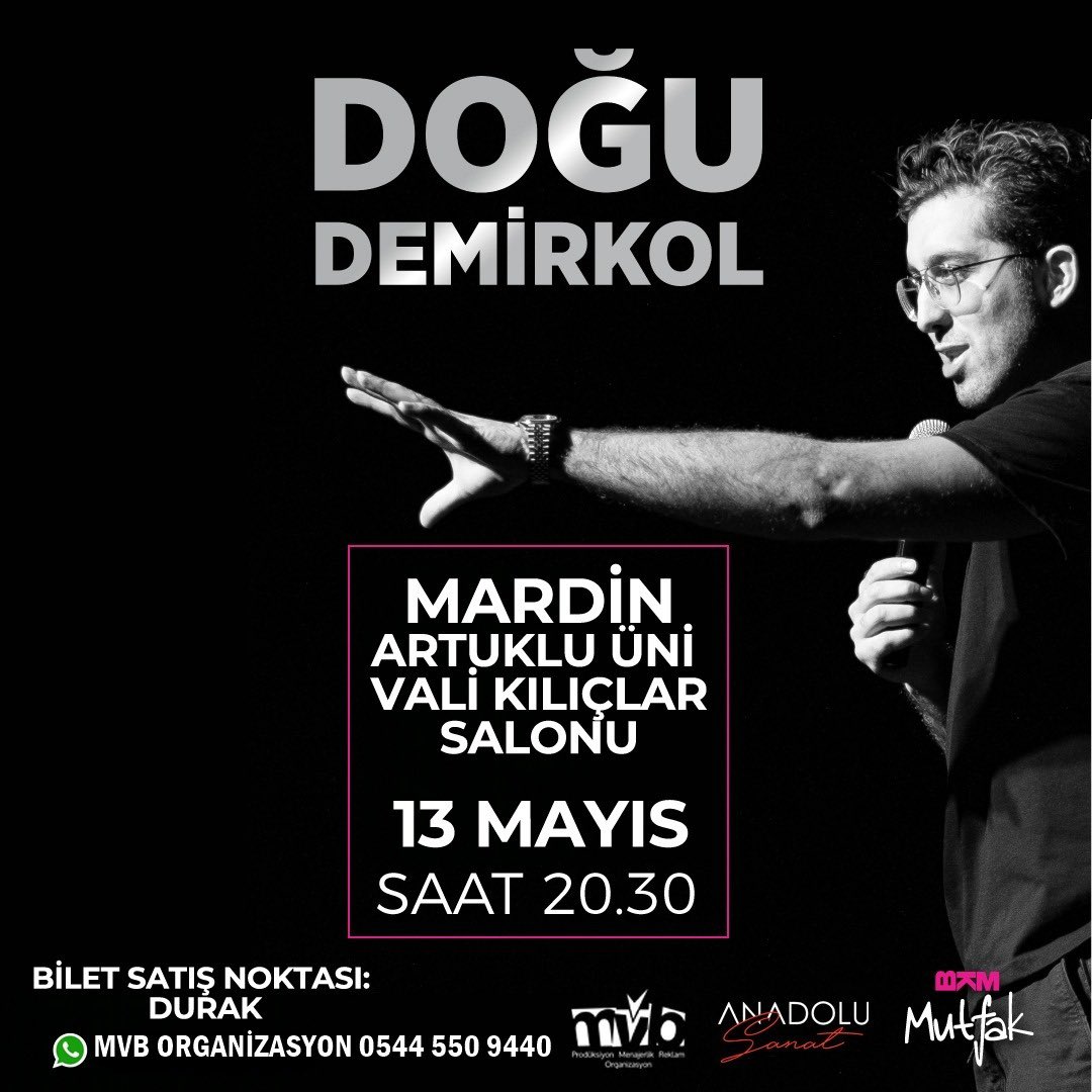 Doğu DEMİRKOL Mardin’de!