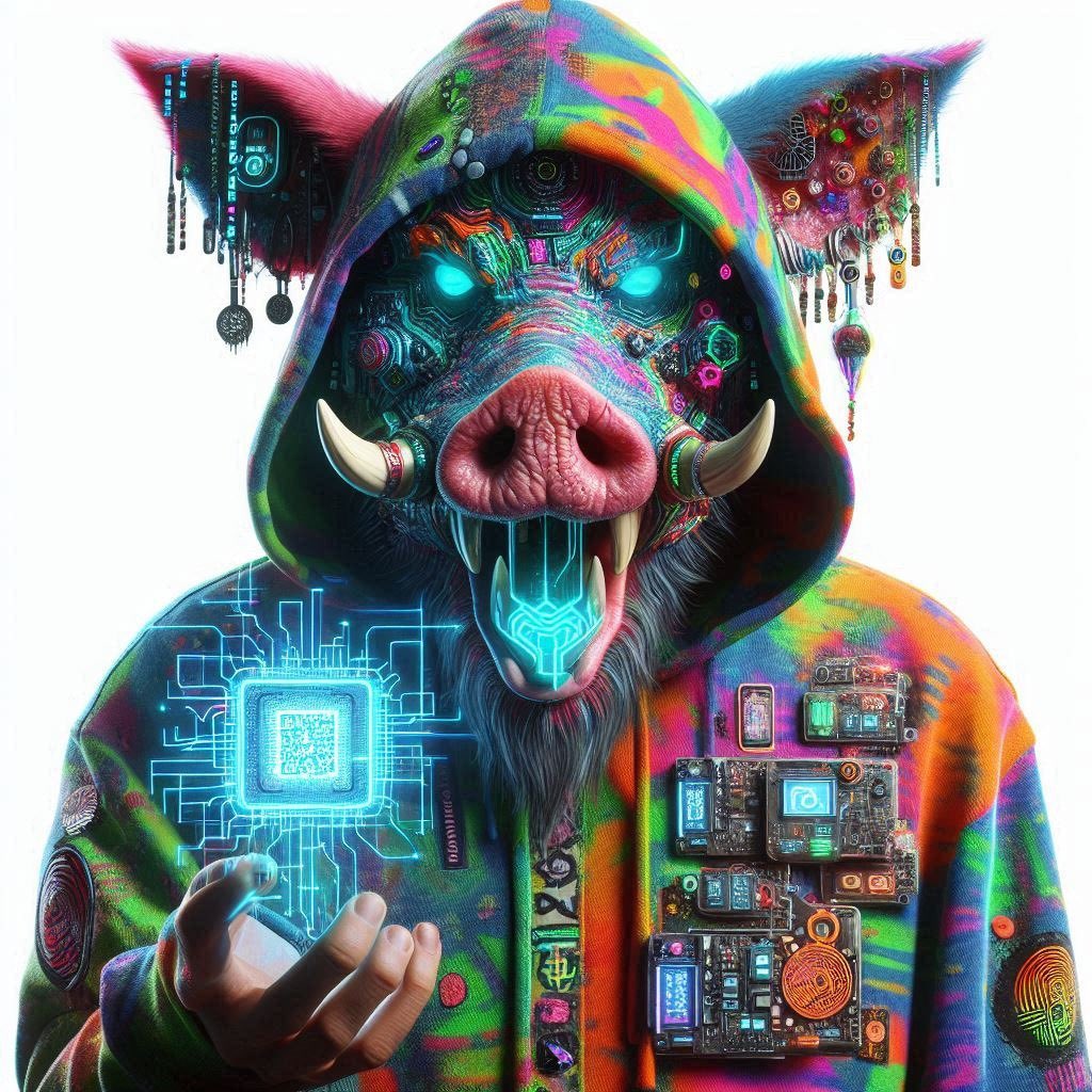 Y_itdevilskuler's tweet photo. “Taste the glitch. Lick the chain. Upload your hog.”

PsyberHog NFTs dropping like acid—only the bold survive.

Psynode :-6BJZRCogFpdnzKdNhL6zfWzGusTgJQnsC86Jf8HHpump

#PsyberHog #AcidHogs #SolanaNFT #CyberpunkDrop https://t.co/zc0RDzk40z