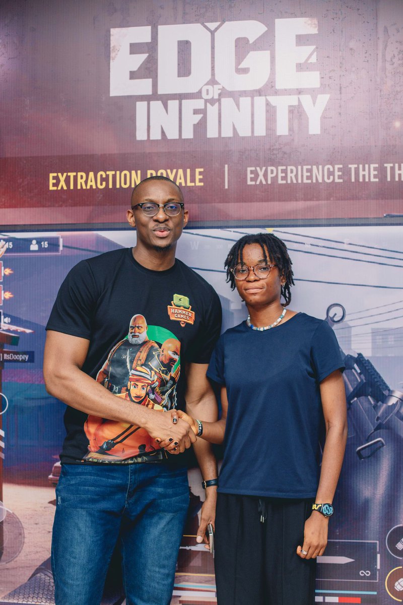 hammergameworld's tweet photo. More moments from our Edge of Infinity champions!

After intense battles and three days of non-stop action at the Enugu Tech Festival, the winners finally got their rewards from @samsungmobileng and @VAIBNATION.

#EOI #EdgeOfInfinity #Esports #Tournament #Champions https://t.co/zeYz8A6YOj