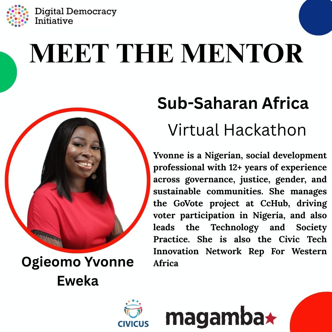 MotoRepublik's tweet photo. Strengthening democracy through tech! The Sub-Saharan Africa Digital Democracy Hackathon, organized by Magamba Network &amp; CIVICUS, is bringing together bright minds. #Hack4Democracy https://t.co/jif4ELc6Rv