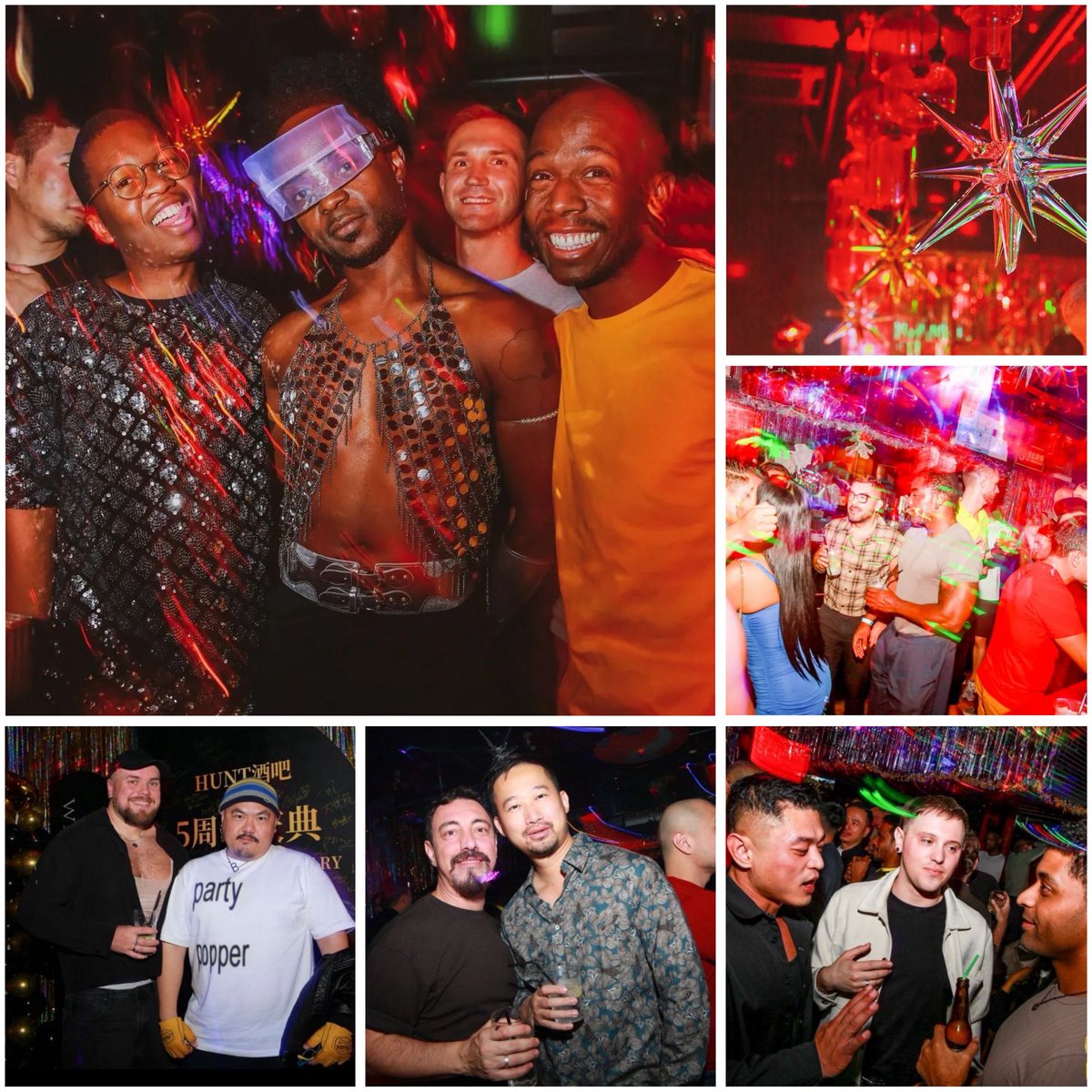 HuntShanghai's tweet photo. Dirty Disco Night with DJ Chris Hayton , Bartender Billy 💪🐻

Address: HUNT bar: 长宁区幸福路42-2号 。
                                    No.42-2 xingfu rd
#HUNTbar #HUNTshanghai #幸福42 #上海HUNT酒吧 #YourHappinessStartsHere #LGBT #上海g吧 #Gayparty #cocktailbar 
#bear #disco https://t.co/2DQwQGCHho