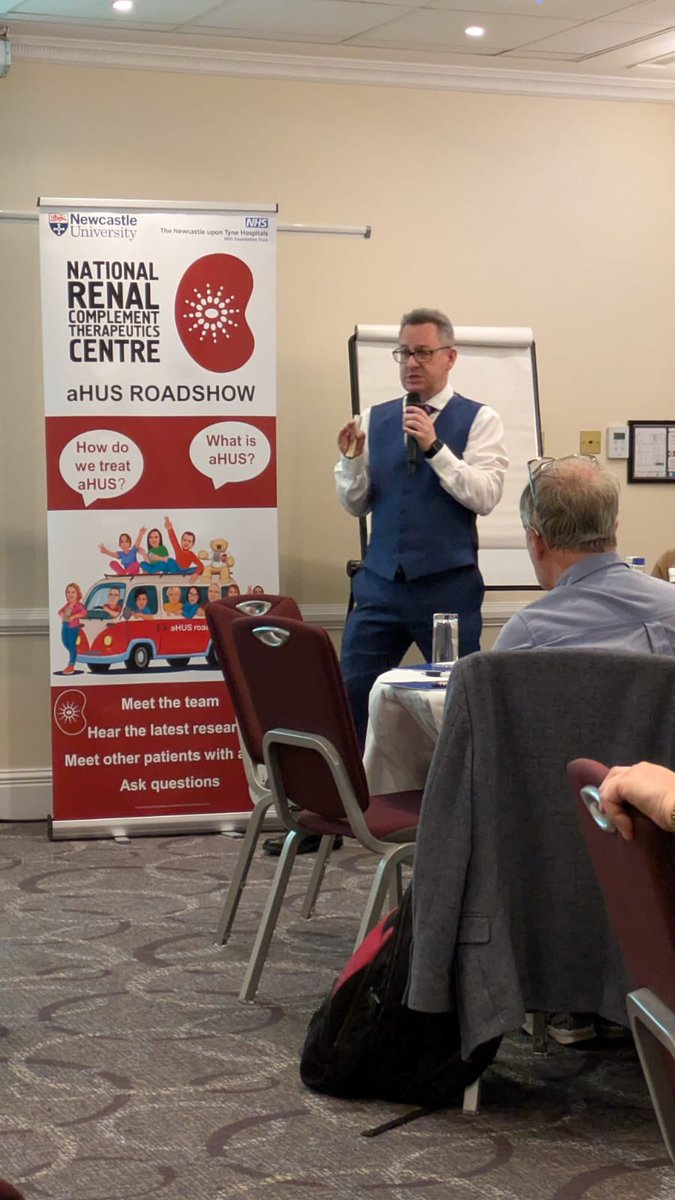 National aHUS Service (@nationalahus) on Twitter photo The latest in #aHUS genetics by <a href="/DrDKavanagh/">David Kavanagh</a> at the <a href="/NationalaHUS/">National aHUS Service</a> patient roadshow The latest in #aHUS genetics by <a href="/DrDKavanagh/">David Kavanagh</a> at the <a href="/NationalaHUS/">National aHUS Service</a> patient roadshow