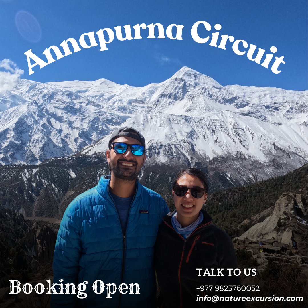 n_excursion's tweet photo. The Annapurna Circuit is one of the most popular treks in the Himalayas of Nepal, and bookings are now open!
���� https://t.co/0Z3l8Tbtt3
📷 𝐢𝐧𝐟𝐨@𝐧𝐚𝐭𝐮𝐫𝐞𝐞𝐱𝐜𝐮𝐫𝐬𝐢𝐨𝐧.𝐜𝐨𝐦ek
📷 𝟗𝟕𝟕𝟗𝟖𝟐𝟑𝟕𝟔𝟎𝟎𝟓𝟐
#NatureExcursion #annapurnacircuit #annapurna #adventure https://t.co/EkTRMZHu1l