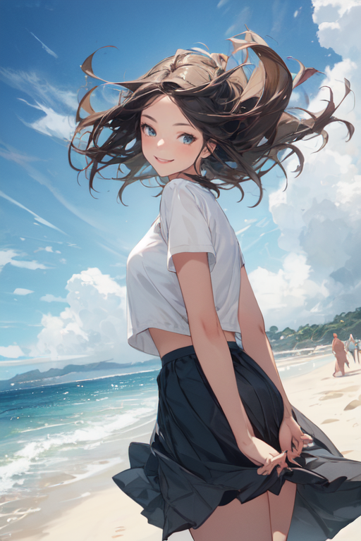 u93486's tweet photo. 眩しかったあの夏の思い出
 https://t.co/lc0bjxU4L7 #pixai https://t.co/NnWPpjMqFu