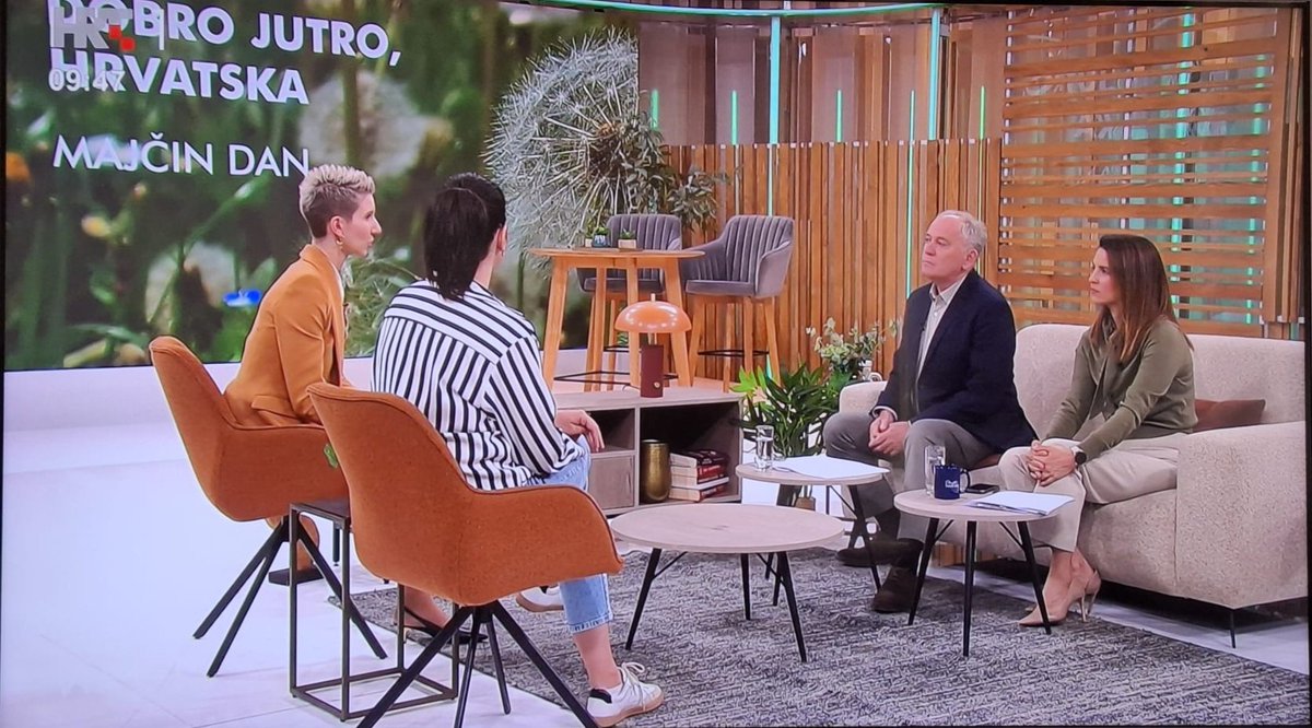 Talking about maternal mental health problems in pregnancy and postpartum and promoting World Maternal Mental Health Day on the national TV.🤰🤱

One in five women has mental health problems during pregnancy and postpartum. 

#maternalMHmatters
#WorldMMHDay