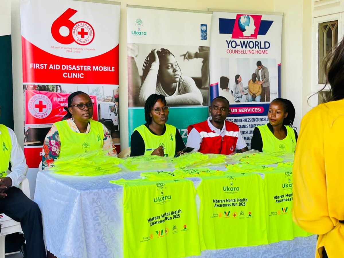 Atwongire Solomon (@atwongiresolom2) on Twitter photo Running kits are out. At 20k
📅 **31st May 2025
Starting point. Rotary House (CPP) mbarara. Opposite lake view. Join. <a href="/ukara_info/">Ukara Mental Health Services</a> for this cause. Running kits are out. At 20k
📅 **31st May 2025
Starting point. Rotary House (CPP) mbarara. Opposite lake view. Join. <a href="/ukara_info/">Ukara Mental Health Services</a> for this cause.