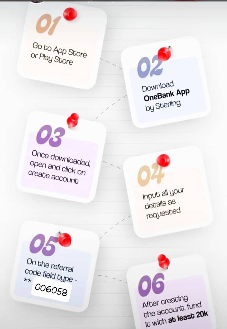 hope_wellj's tweet image. No pass-through charges. No ₦26 for sending money to your cousin.

Just simple, modern banking — the way it should be.

✅ Open a OneBank account
✅ Use referral code: 006058
6/6
#ZeroTransferFees #BehindTheBank