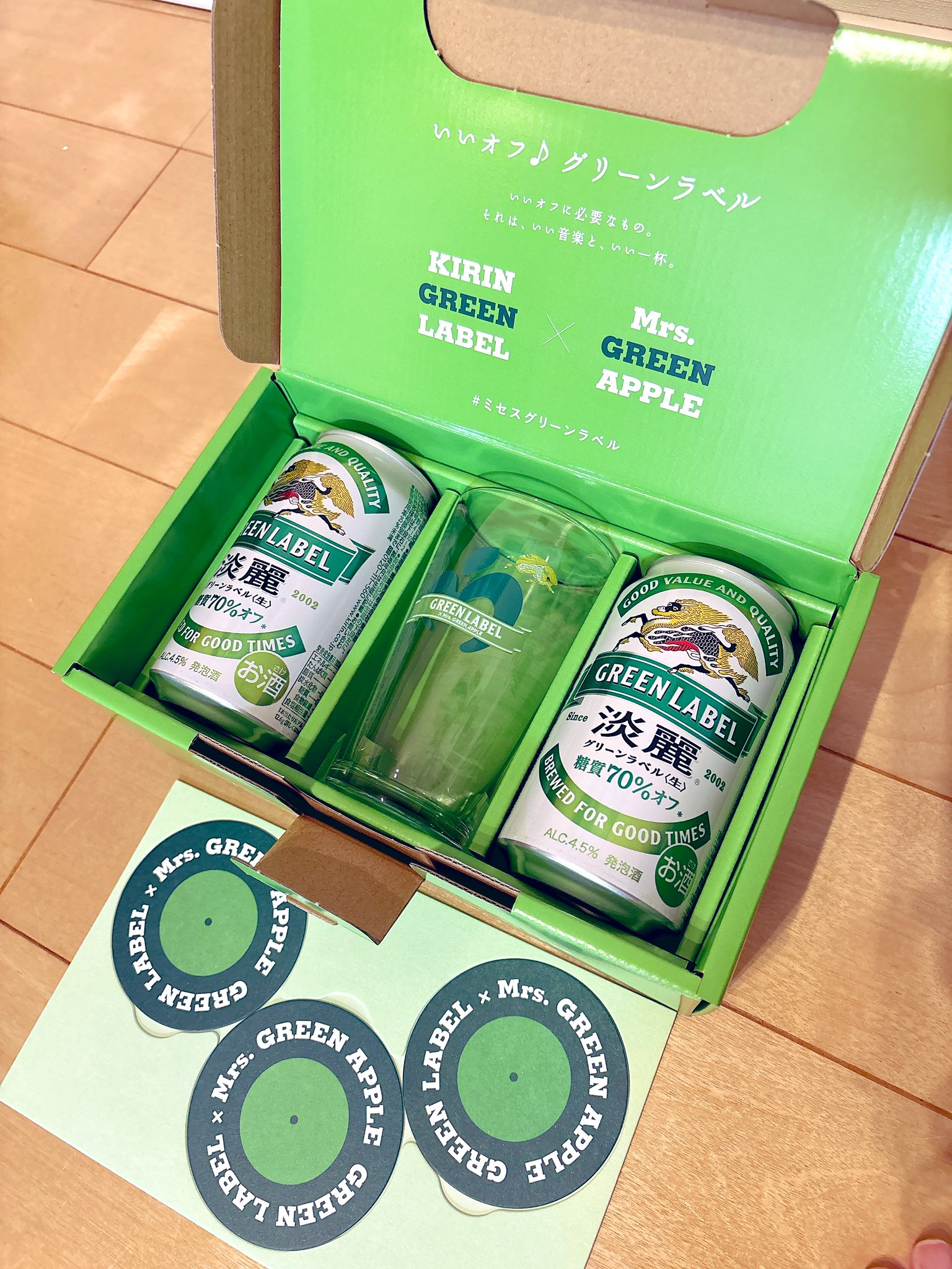 Mrs. GREEN APPLEとキリンビール「淡麗グリーンラベル」の年間