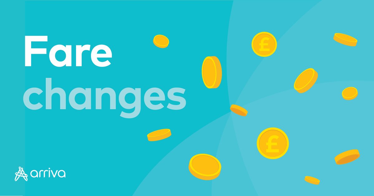From Sunday 11 May 2025, changes will be made to Arriva bus fares in Wales and Chester.

👉 Full details here - arrivabus.co.uk/latest-news/ch…