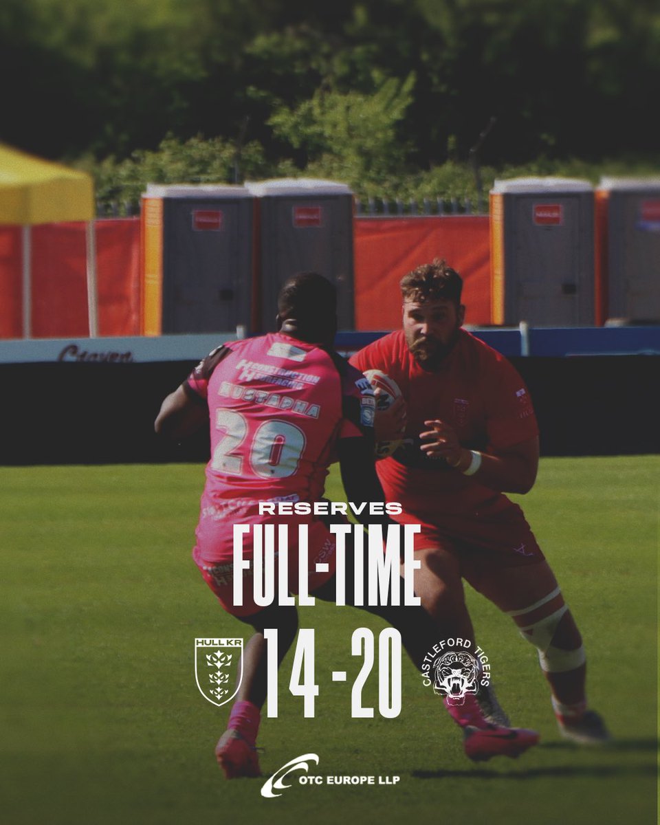 Despite a late try from Lewis Wing, our Reserves go down at the whistle. 

🌍 OTC Europe LLP | #UpTheRobins🔴⚪️