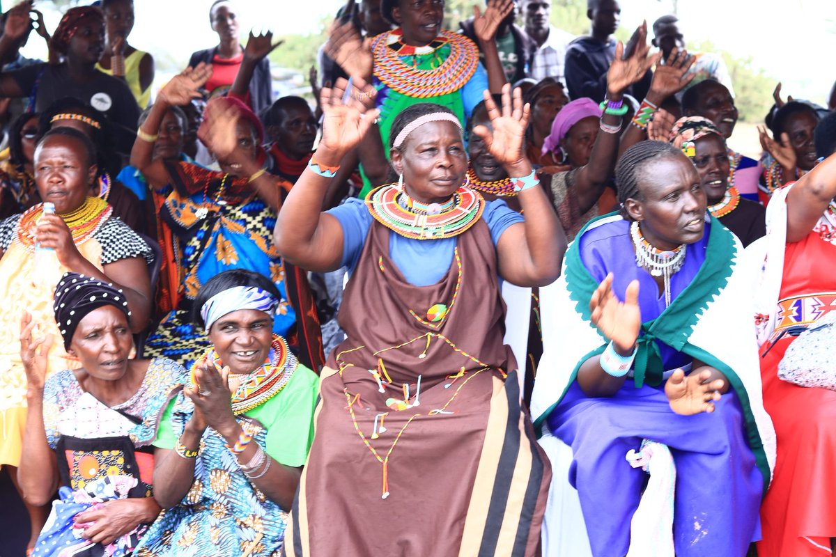 mulwa_jr's tweet photo. The  great people of Laikipia could not hide their joy after the government led by DP Kithure Kindiki Tourism and Wildlife CS Rebecca Miano and PS Silvia Museiya handed them compensation cheques. @rebecca_miano @PSMuseiya https://t.co/wSYSN2QuXn