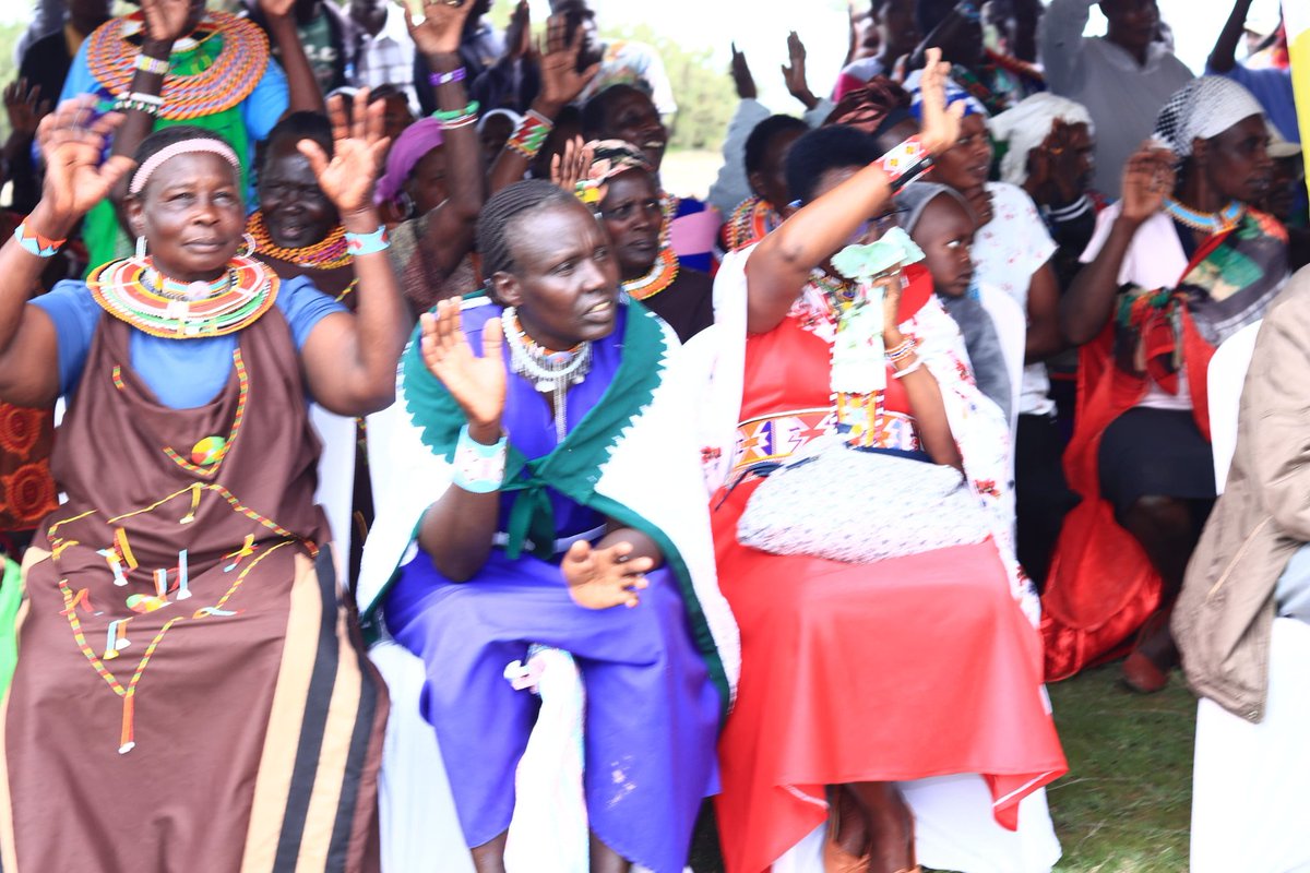 The  great people of Laikipia could not hide their joy after the government led by DP Kithure Kindiki Tourism and Wildlife CS Rebecca Miano and PS Silvia Museiya handed them compensation cheques. <a href="/rebecca_miano/">CS Rebecca Miano, EGH</a> <a href="/PSMuseiya/">Silvia Museiya, CBS</a>