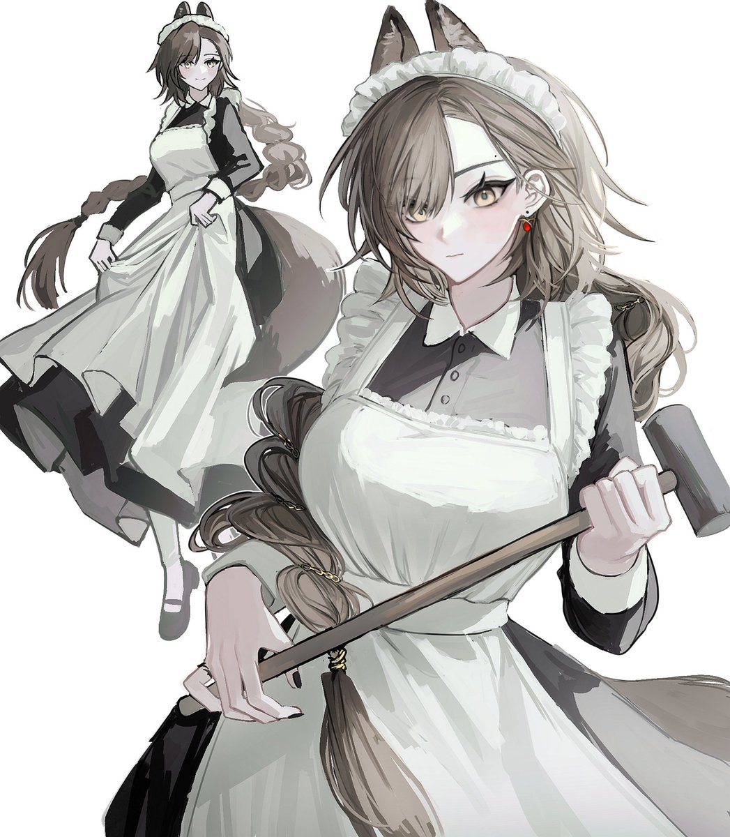 메이드의 날 . . . 
メイドの日 . . . 
#アークナイツ #Arknights