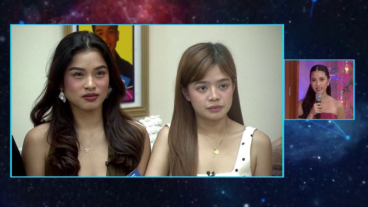 PBBabscbn's tweet photo. Ligtas mula sa eviction sila Shuvee at Bianca.

#PBBCollab4thDuoEviction https://t.co/DFBMQ5oyEl
