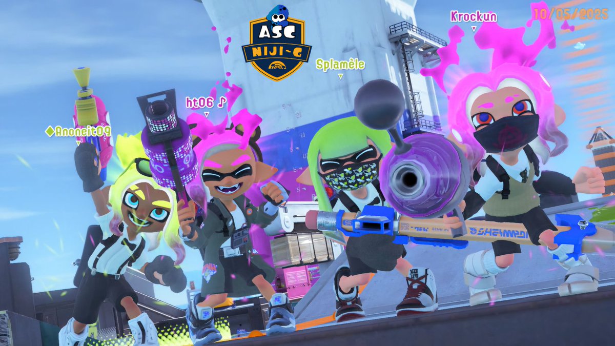 Trop fier des joueurs next gen de notre académie ASC Niji 🤩 ils gagnent le bracket silver du tournoi French Battle 🔥💪 #Splatoon3 
Hâte de voir leur progression dans les prochains mois !