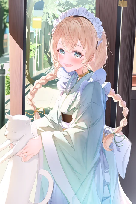 メイドの日らしいので和メイドござるさん 