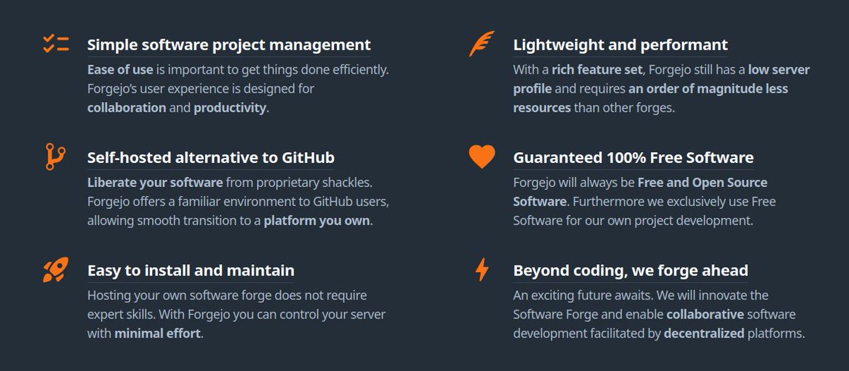 A self-hosted lightweight software forge.
A self-hosted alternative to #Github
#golang based

codeberg.org/forgejo/forgejo