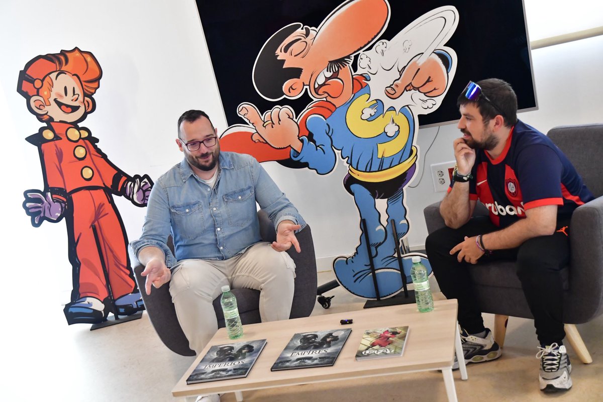 FcomicEuropeo's tweet photo. 📚FESTIVAL CÓMIC 📚 | Continuando con las presentaciones llega el turno de “Imperios” de Miguel Ángel Ruiz.

👉 El autor cordobés comenzó su carrera profesional en la animación de la mano de la empresa Milímetros. https://t.co/ZVPECHvQ4x