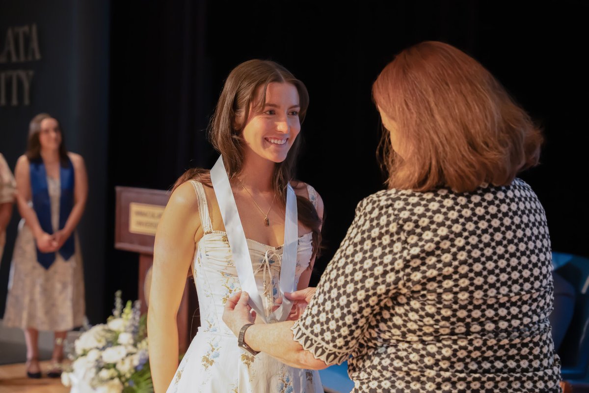 Immaculata honored its BSN students at this week’s Pinning Ceremony—a meaningful milestone on their path to the nursing profession.