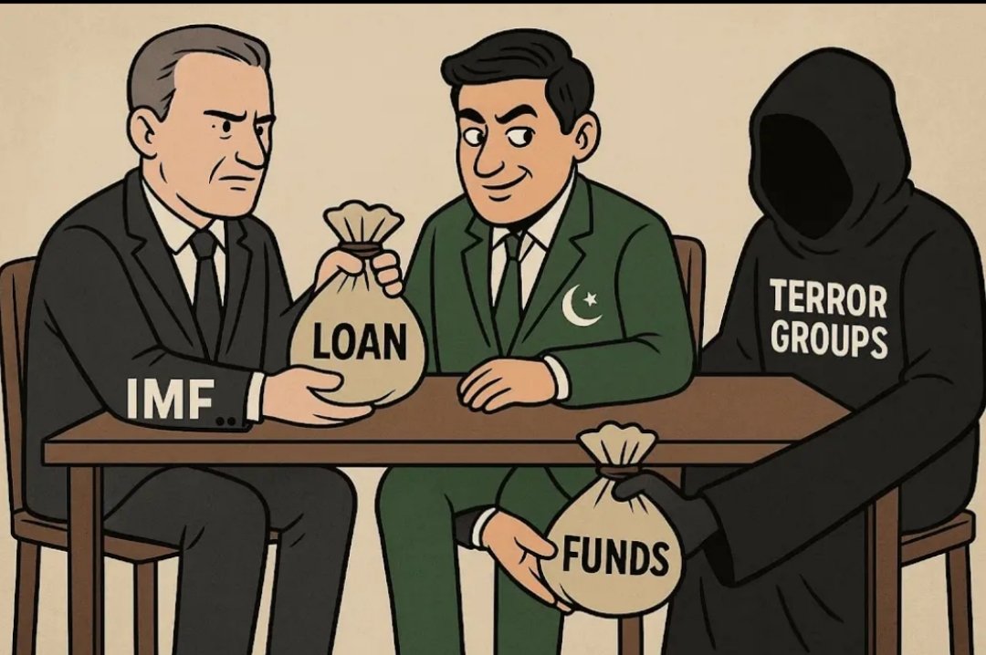 #IMFSupportsTerrorists
A loan has been received for the factory of terrorism. Now this money will be used to make weapons for the terrorists and then they will kill innocent Hindus, Sikhs, Christians, Jews.