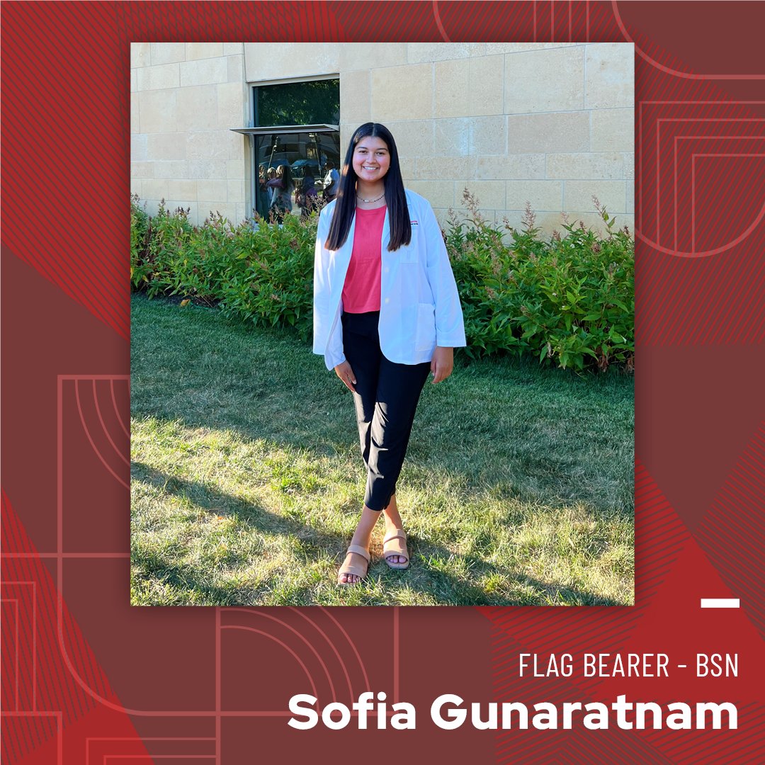 🎓 Happy Graduation, BSN #ClassOf2025! 🎉 Today’s #UWGrad celebrations will feature Sofia Gunaratnam (@uwnursing flag bearer at Commencement) and Kiko Carbonell, Maggie Cook &amp; Will Joyce (Class Speakers at the BSN Graduation Celebration). Congrats &amp; enjoy today, #NewBadgerNurses!