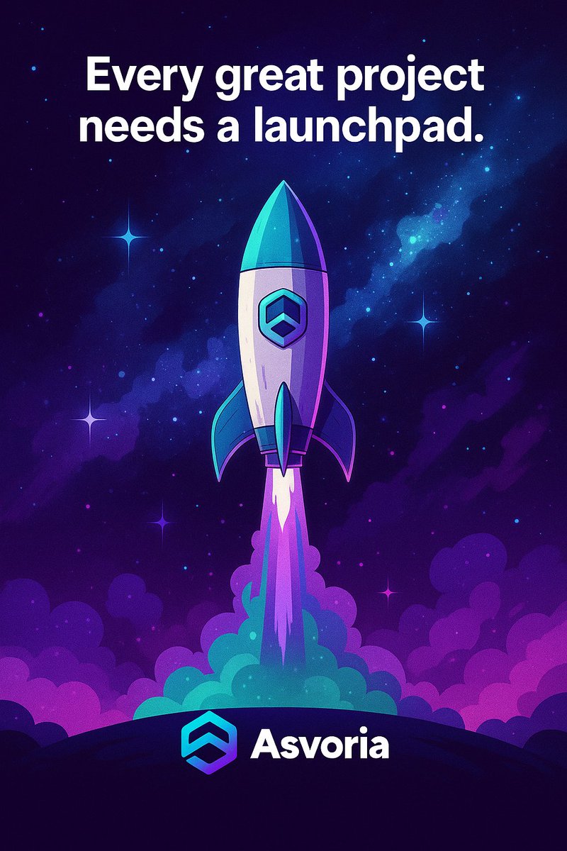 Asvoria_web3's tweet photo. Every great project starts somewhere. If your vision matters, launch it the right way. Asvoria gives you the base to grow. 

#Launchpad #Web3 #Utility 

– Asvoria does not endorse or promote investment in any tokens., https://t.co/IWIJgNx3Rg