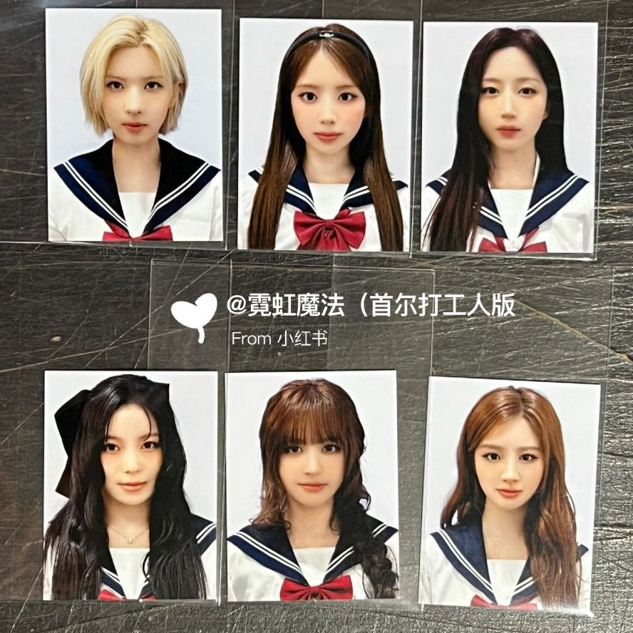 SAILOR MOON NMIXX PHOTOCARDS