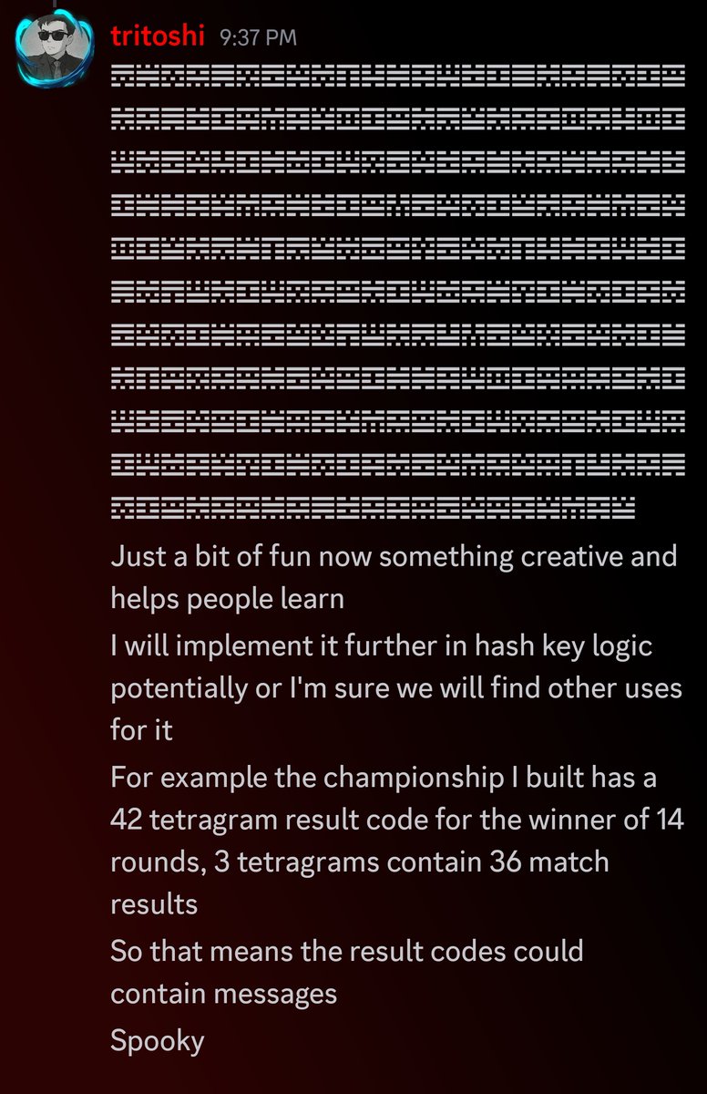 fractalmoto's tweet photo. @DynexGPT @tritcoin down the rabbit hole https://t.co/5VqcVFqLOw