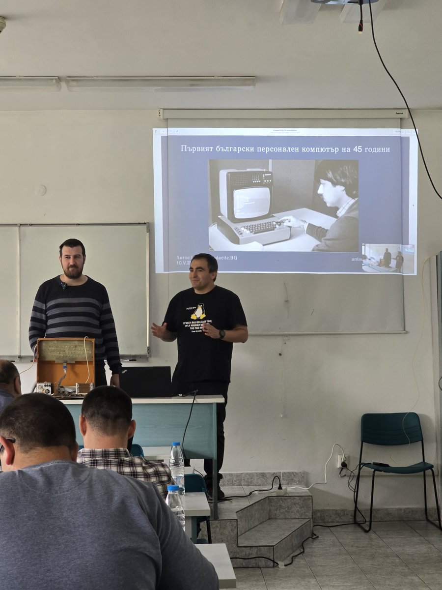 IMKO-1 the first Bulgarian Personal Computer in Bulgaria is at TuxCon 2025