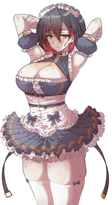 ふともも強めメイドさん。
#メイドの日2025 