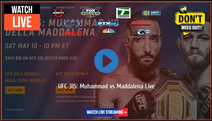 ufcstreamstv8k's tweet photo. After 10 long years, the Octagon makes a trip back to Montreal, Quebec, Canada for UFC 315: Muhammad vs Della Maddalena. #UFC315 #UFC #UFC315Live #UFCStreams #MuhammadMaddalena #Maddalena #Muhamma https://t.co/a984DDGIzQ