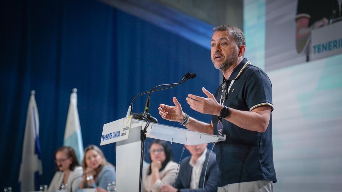 🏴󠁧󠁢󠁳󠁣󠁴󠁿.<a href="/BermudezSCT/">José Manuel Bermúdez</a>: "Estamos en un momento político de Coalición Canaria muy bueno. Nosotros nos adaptamos a nuestra sociedad y el proyecto político es capaz de tomar decisiones, porque no nos rendimos fácilmente".