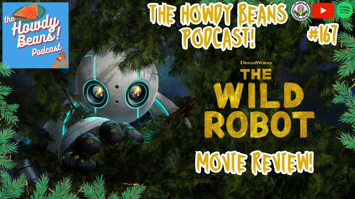 Good morning Everyone! 😀 in today's episode I will be looking into The Wild Robot 🤖 (2024) - A movie I was sour on last year, but after finally watching it I fell in love ❤ Now I understand why people loved it so much! Listen now on Spotify. 🦊🦆🤖
open.spotify.com/episode/50zjD8…