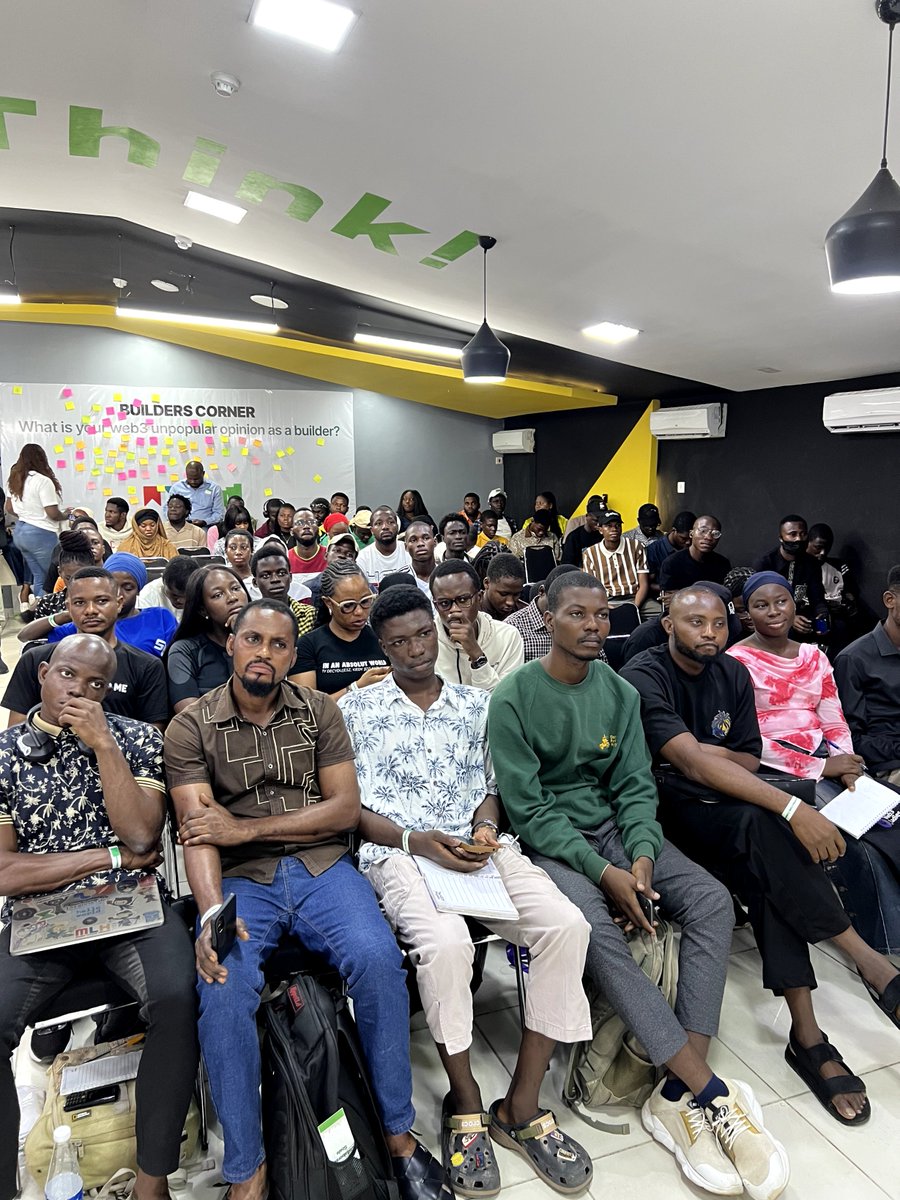 web3afrika's tweet photo. Tobi Adedeji @toby_solutions just dropped major insights on decentralized AI inferencing, the future is here and it's permissionless!

#BuildAfrika #Web3Afrika https://t.co/QGXPy61tKN