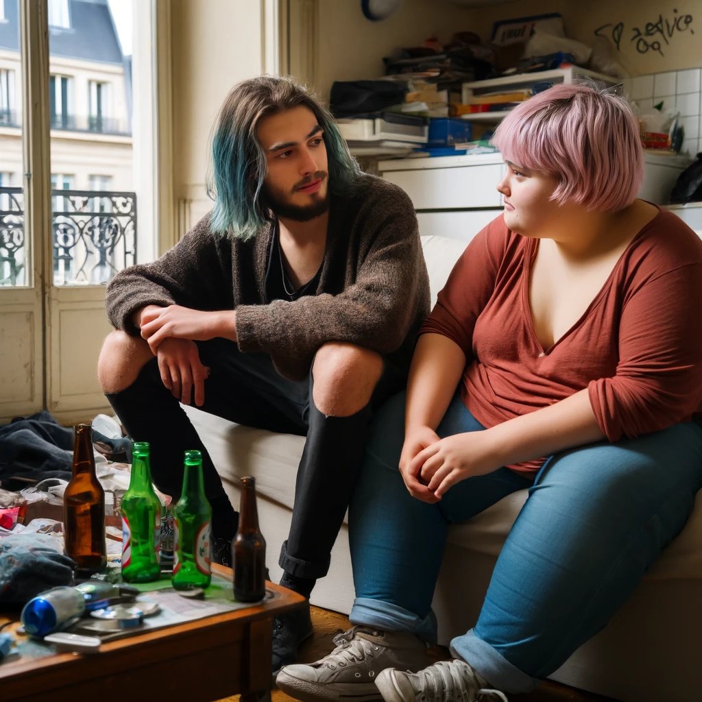 Le_Crapaud47's tweet photo. [REDIFFUSION]

Paris, 2025

- Célestin ? T'as vu les vidéos où des mecs testent une sorte d'appareil qui simule les douleurs des règles ?
- Ouais, j'ai vu, je sais pas quoi en penser.
- Tu déconnes ? C'est top ! Ça montre aux hommes la douleur que les femmes subissent tous les mois.
- Ouais mais toi, tu t'identifies comme un homme et t'as tes règles.
- Non mais je parle des autres hommes.
- Mais du coup, pourquoi vouloir montrer aux hommes ce que ça fait d'avoir ses règles s'il y a déjà des hommes comme toi qui ont leurs règles ?
- Non mais je parle des hommes qui sont nés hommes et qui oppressent les femmes.
- Je croyais qu'on se battait justement pour dire que le genre n'est pas défini par le sexe de naissance.
- Non mais c'est pas pareil, pis le but c'est surtout de sensibiliser à la cause féministe.
- Ok Ok, mais du coup, ça discrimine les hommes comme toi qui ont leurs règles vu que ça sous-entend que vous n'êtes pas des hommes comme les autres. C'est pas super cohérent.
- Célestin, on est de gauche. La cohérence on s'en bat les couilles.