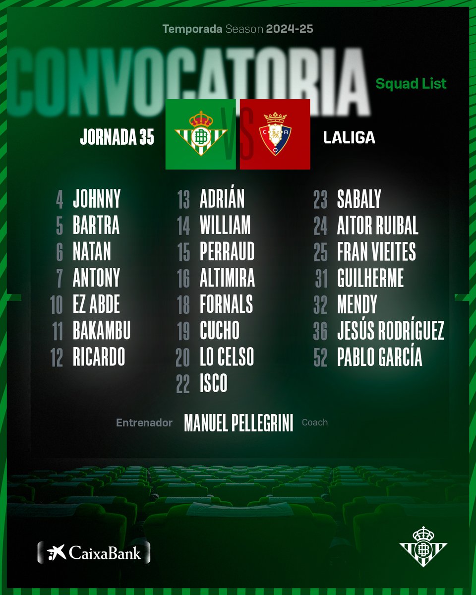 Real Betis Balompié 🌴💚 tweet media