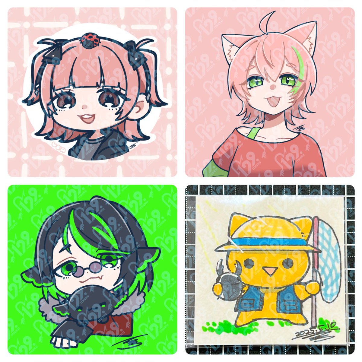 #リアルリクエストお絵かき会
1日目無事終了😌!!
来てくださったみなさまありがとうございました!

今日はケモ耳率高めでした🐱!?
いつものイベントよりたくさんお話できて嬉しいお言葉もたくさん貰えて元気を貰えました…!感謝🫶

明日もお楽しみに! 