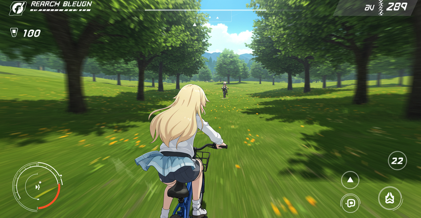 WasabiVaio's tweet image. #FramePack と　#FramePackLoop　でアニメ背景を動かそう

#imageFX で作った絵を
あかぽろ@日曜技術（　x.com/redpolo999　）さんが公開したループ専門のFramePackLoopを使って
ループアニメーション

[ highspeed,girl riding a bike drifting forward, pov,]