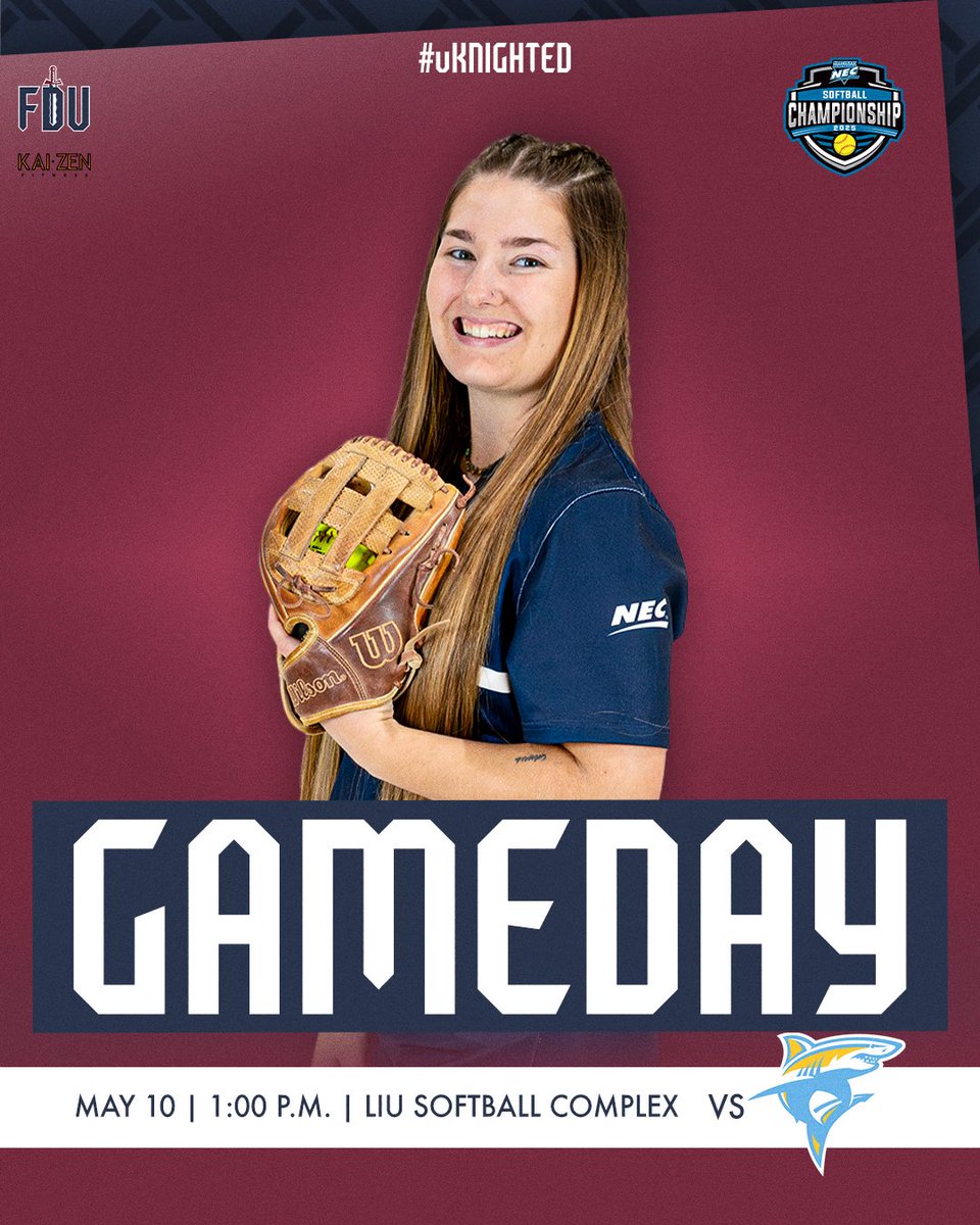 FDU Softball (@fduknightssb) on Twitter photo now or never.
๐ #1 LIU
๐ NEC Softball Championship (Day 2)
โฐ 1:00 p.m.
๐ LIU Softball Complex (Brooklyn, N.Y.)
๐บ ESPN+/NEC Front Row
๐ FDUKnights.com
#uKNIGHTED | <a href="/KaizenFH/">KaizenFitness&Health</a> now or never.
๐ #1 LIU
๐ NEC Softball Championship (Day 2)
โฐ 1:00 p.m.
๐ LIU Softball Complex (Brooklyn, N.Y.)
๐บ ESPN+/NEC Front Row
๐ FDUKnights.com
#uKNIGHTED | <a href="/KaizenFH/">KaizenFitness&Health</a>