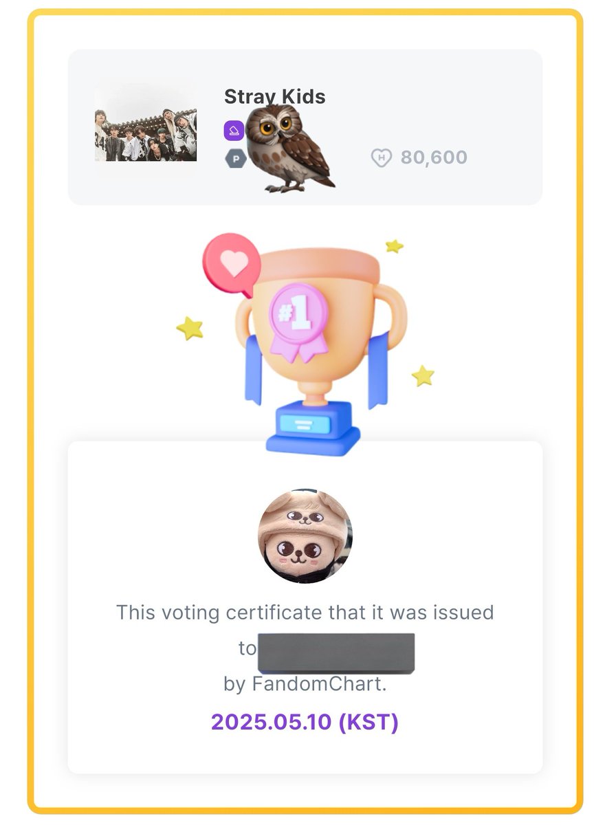 PBfe77's tweet photo. 5/10　最終日🗳️✅
SeoulMusicAwards (SMA)投票

長い期間投票お疲れ様でした🙆
AMAsも後少し！頑張りましょう🥳

#SeoulMusicAwards
#StrayKids #MainPrize 🏆
#YouMakeStrayKidsStay https://t.co/TZB3QsHCc3