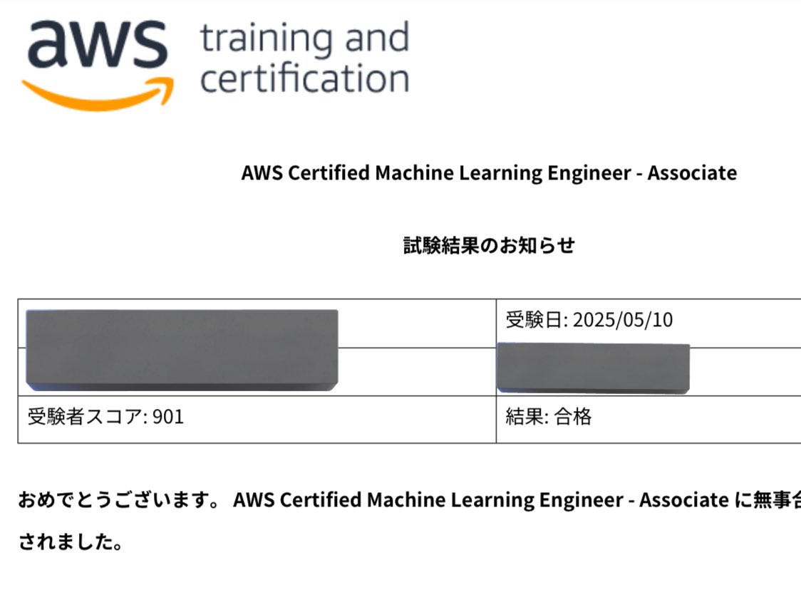 tsutsumi_dev's tweet photo. MLA合格しました🙌
アソシエイトコンプリート😎 https://t.co/OJ6XGR3BTZ