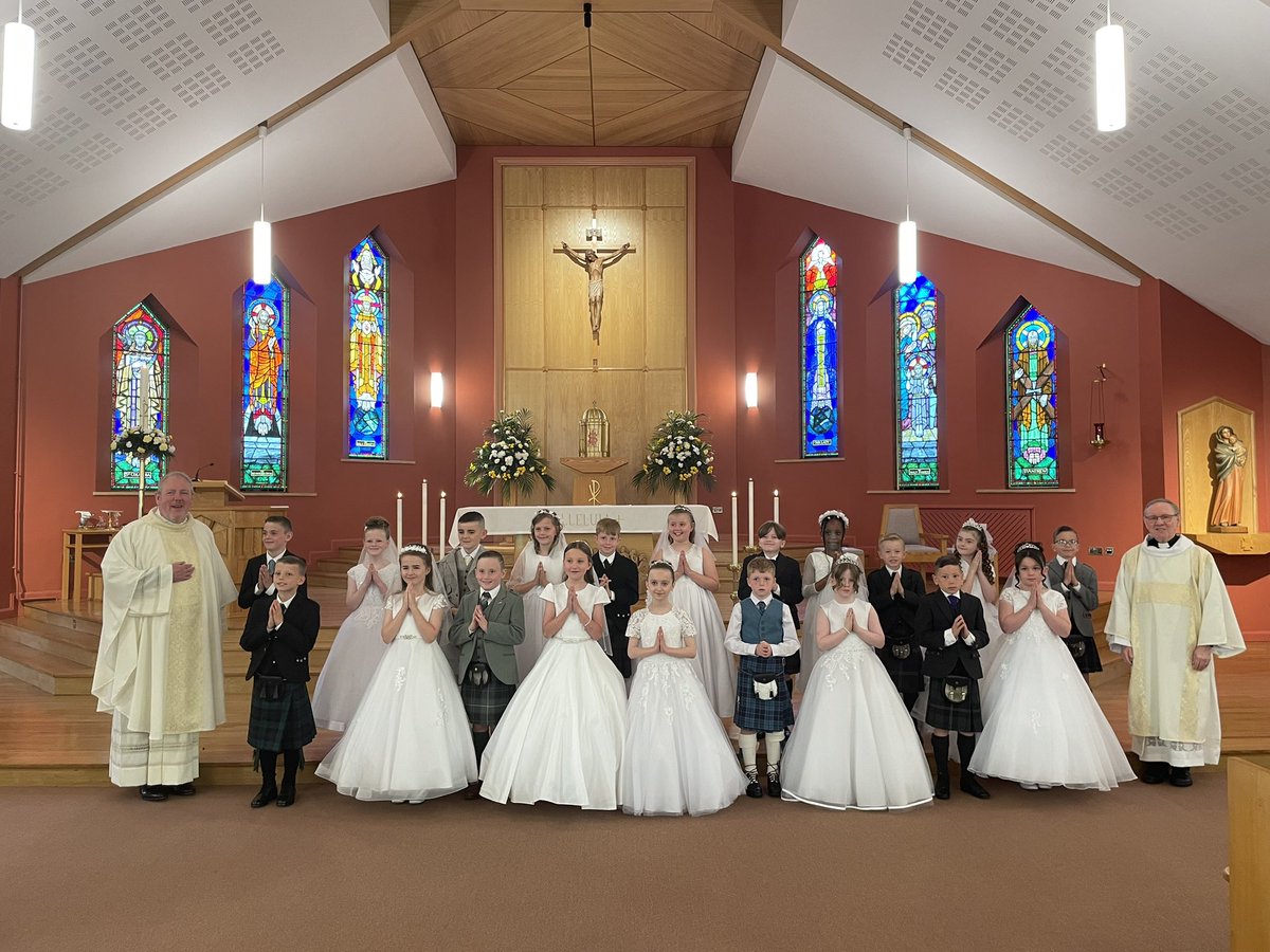 Parish of Sacred Heart & St Gerard, Bellshill (@sgshbellshill) on Twitter photo Congratulations to our young parishioners in Primary 4 at <a href="/st_gerards/">St. Gerard's Primary</a> who received their First Holy Communion today. Please keep them and their families in your prayers at this special time 🙏 Congratulations to our young parishioners in Primary 4 at <a href="/st_gerards/">St. Gerard's Primary</a> who received their First Holy Communion today. Please keep them and their families in your prayers at this special time 🙏