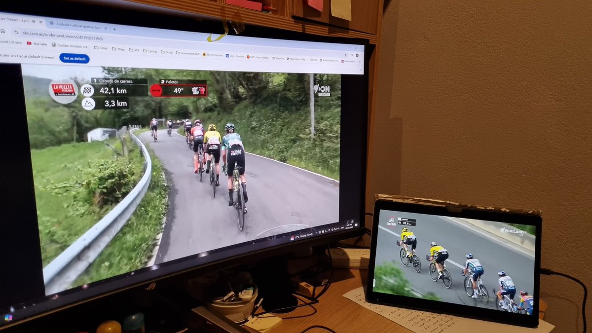 💧Matthew Cox (@ridetoworksyd) on Twitter photo There is no such thing as too much cycling, thanks <a href="/SBSSportau/">SBS Sport</a> <a href="/LaVueltaFem/">La Vuelta Femenina by Carrefour.es</a> <a href="/giroditalia/">Giro d'Italia</a> #couchpeloton There is no such thing as too much cycling, thanks <a href="/SBSSportau/">SBS Sport</a> <a href="/LaVueltaFem/">La Vuelta Femenina by Carrefour.es</a> <a href="/giroditalia/">Giro d'Italia</a> #couchpeloton